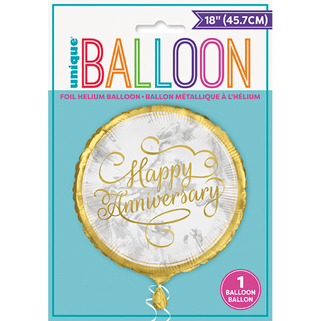 Gold Anniversary Foil Balloon