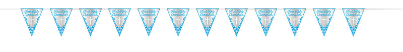 Blue Communion Flag Banner