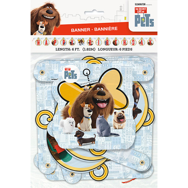 The Secret Life Of Pets Large Jointed Banner