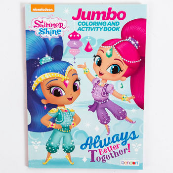 Coloring Book Shimmer And Shine