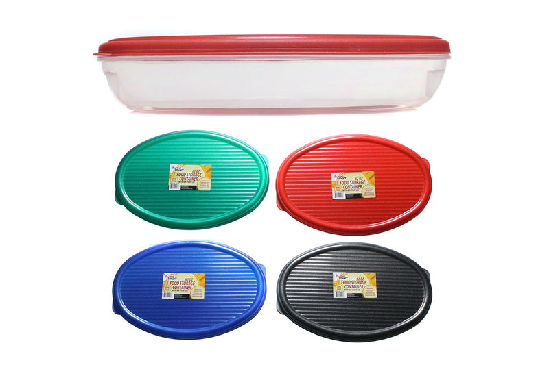 Oval Plastic Container