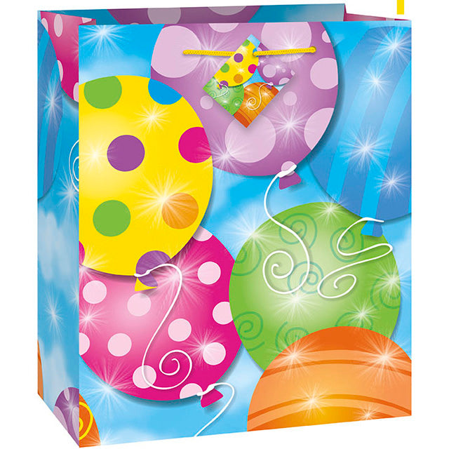 Twinkle Balloon Gift Bag Medium