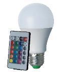 Color Led Bulb With Remote