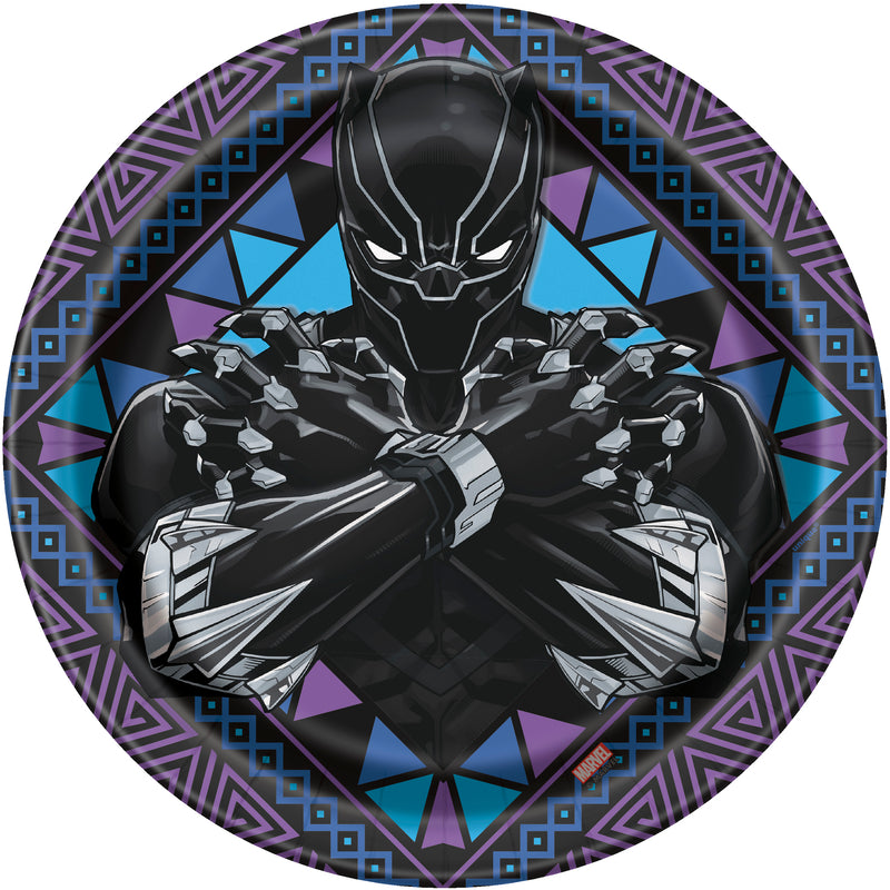 Black Panther Plates Large