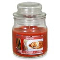 Apothecary Jar Scented Candle Red