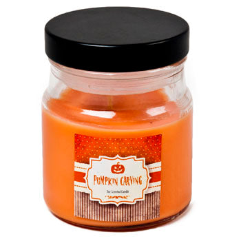 Apothecary Jar Pumpkin Carving Scented Candle