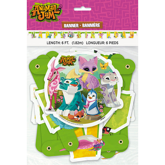 Animal Jam Large Jointed Banner