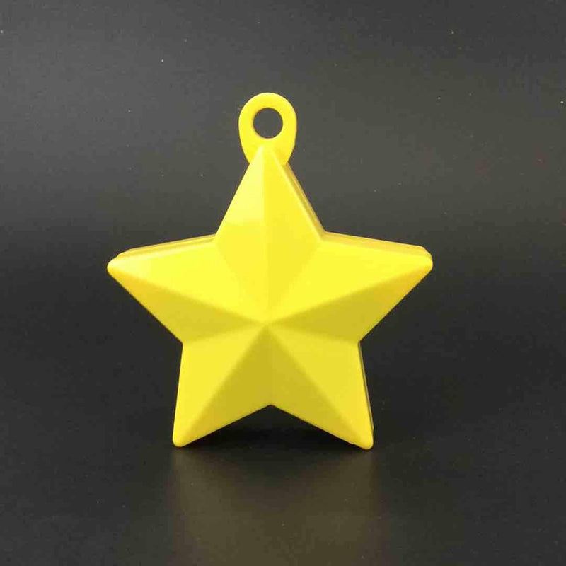 Yellow Star Balloon Weight