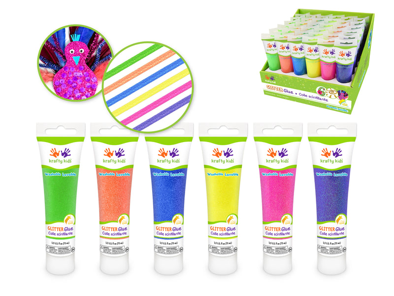 Twinkle Town Glitter Glue Tubes