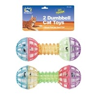 Dumbbell Cat Toy 2 Pack