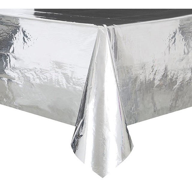 Silver Foil Table Cover