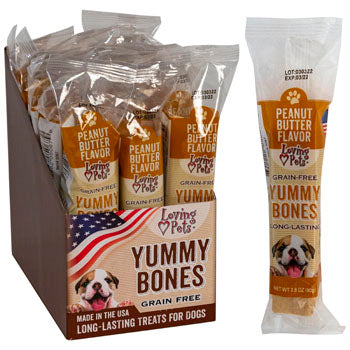 Peanut Buttle Stick Dog Treats