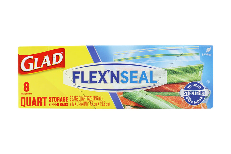 Glad Flex And Seal Storage Bags