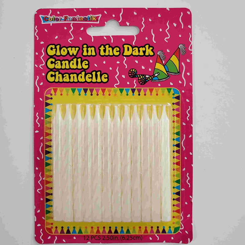 Glow In The Dark Birthday Candles