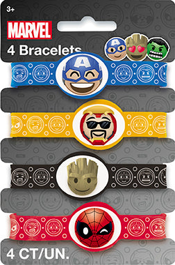 Marvel Emoticon Stretch Bracelets