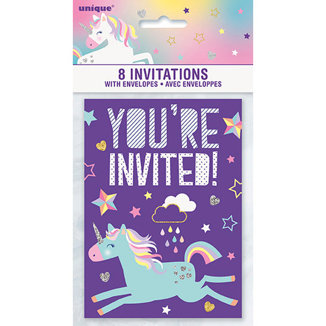 Unicorn Invitations