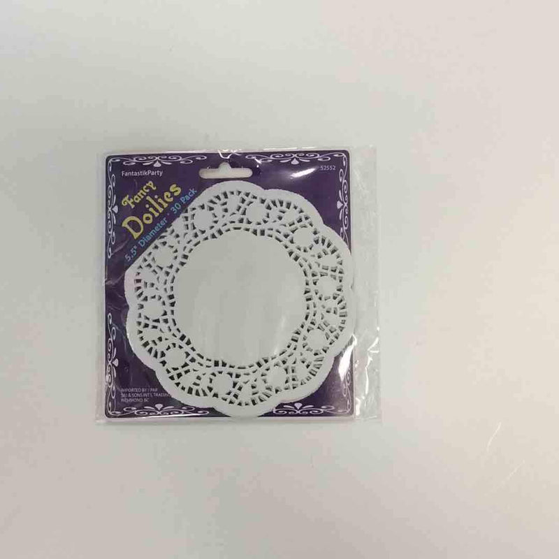 White Paper Doilies 30 Pack