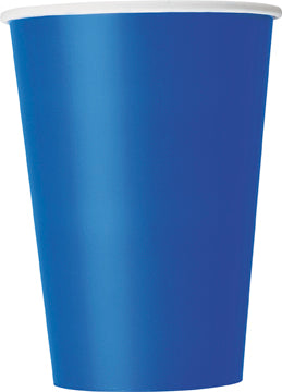 Royal Blue Cups Large 10 Pack