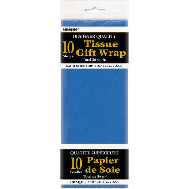 Royal Blue Tissue Sheets