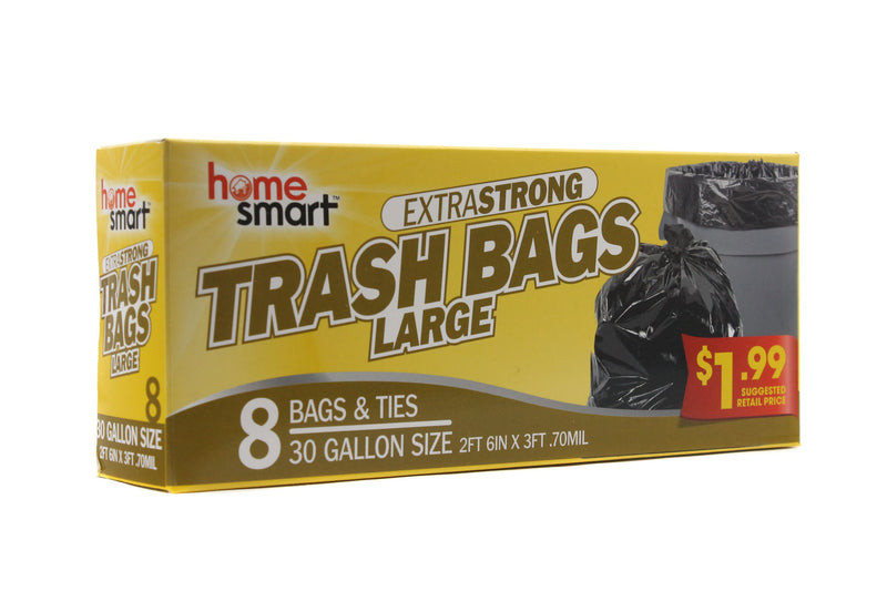 Trash Bags 8 Pack