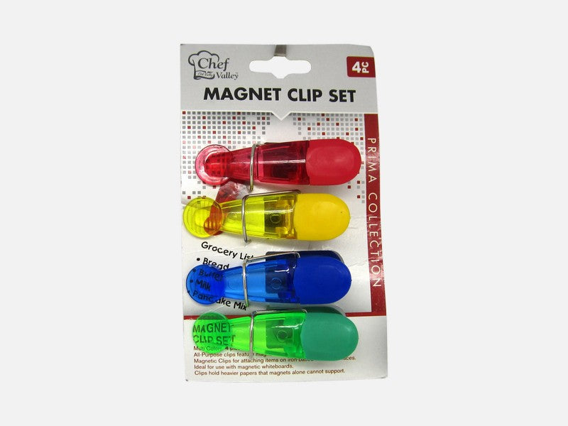 Magnet Clip Set 4 Pack
