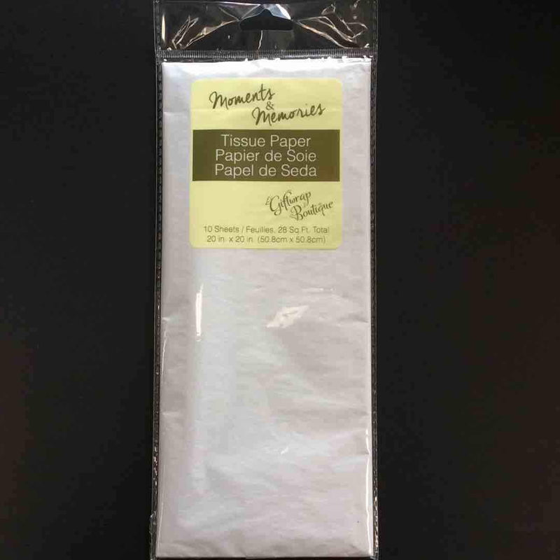 White Premium Color Tissue Wraps