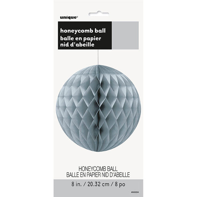 Silver Honeycomb Ball