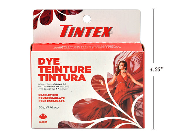 Tintex Brand Dye Scarlet Red