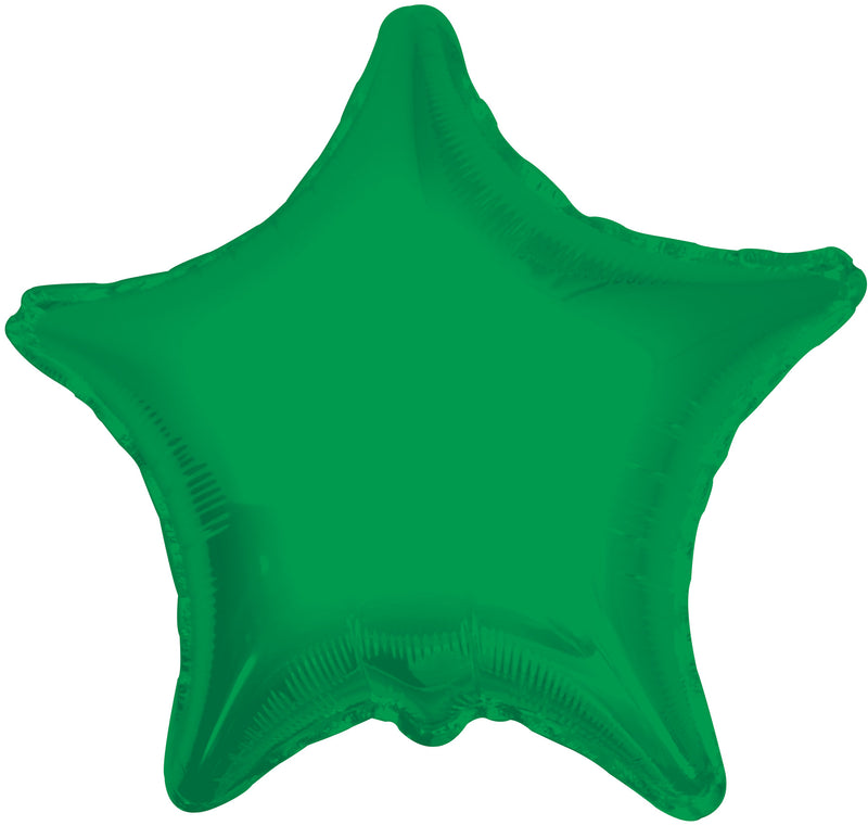 Emerald Green Star Foil Balloon