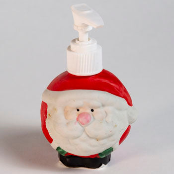 Sitting Santa Soap And Lotion Pump Dispenser