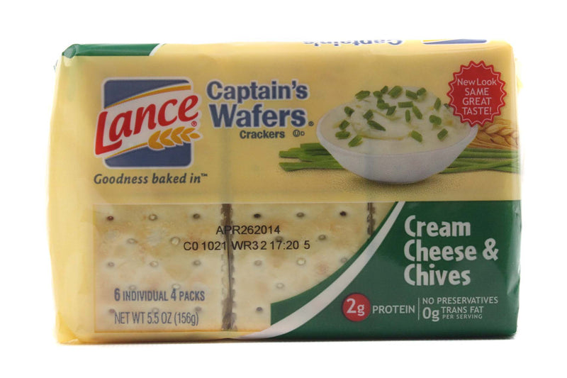 Lance Cracker Cream Cheese 6 Pack