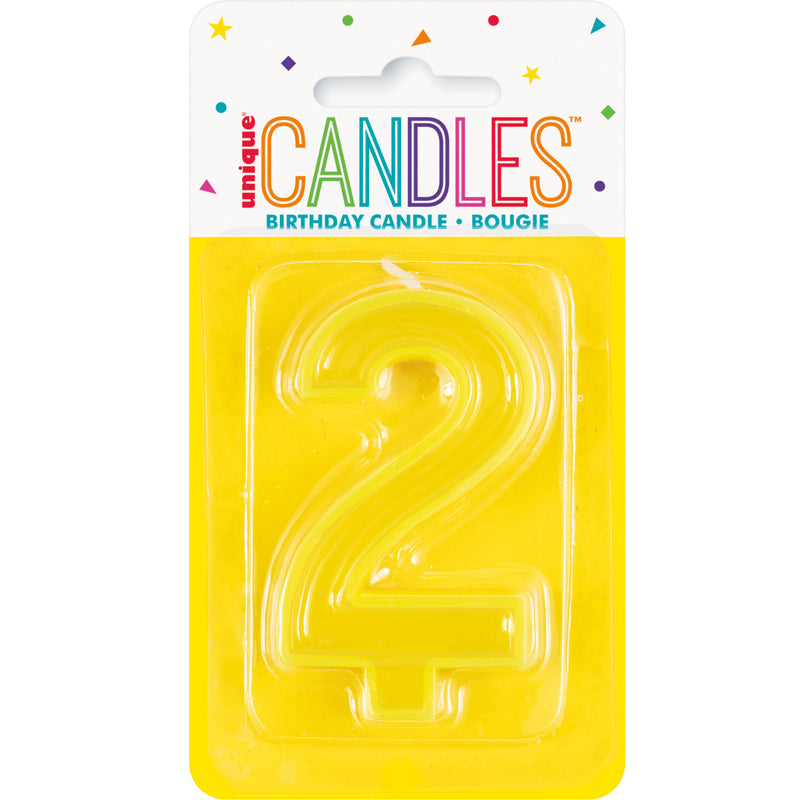 NUMERAL BDAY CANDLE