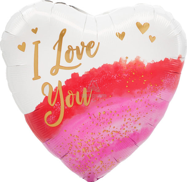 28"A Love You Geode Watercolor Pkg