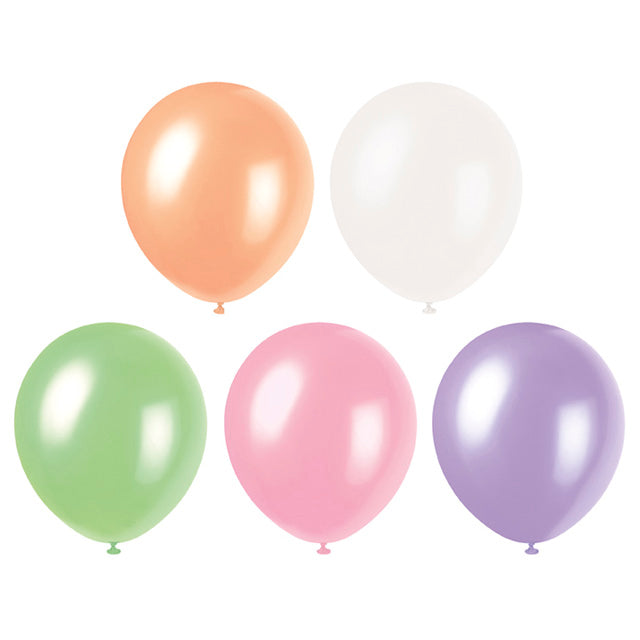 Assorted Pastel Color Balloons