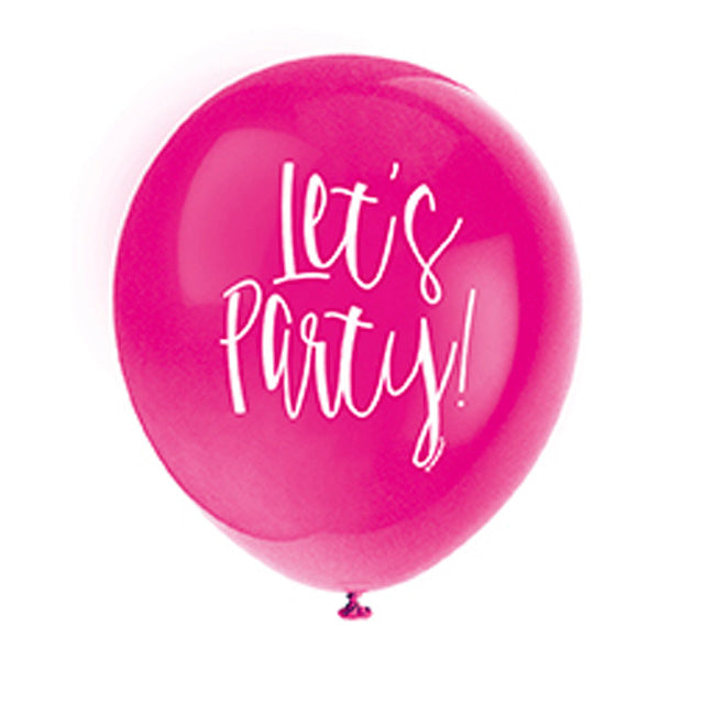 Lets Party Latex Balloons