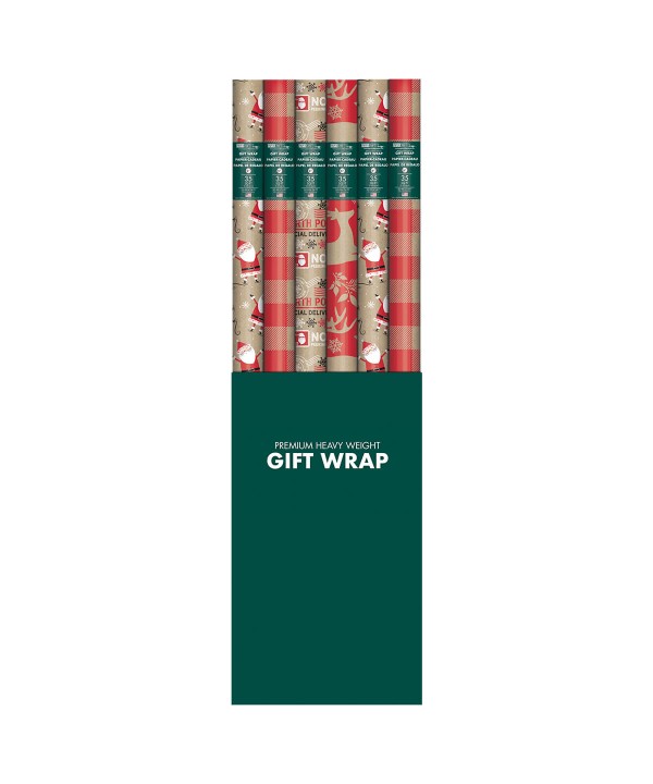 Kraft Traditional Gift Wrap