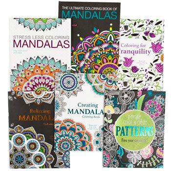 Mandalas Coloring Book For Adults