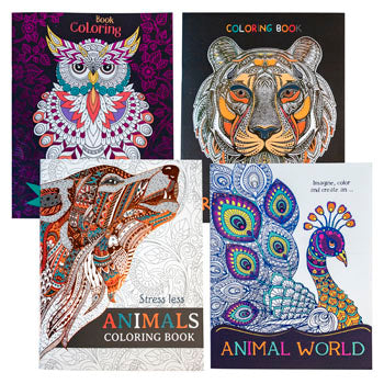 Animal Coloring Book For Adults