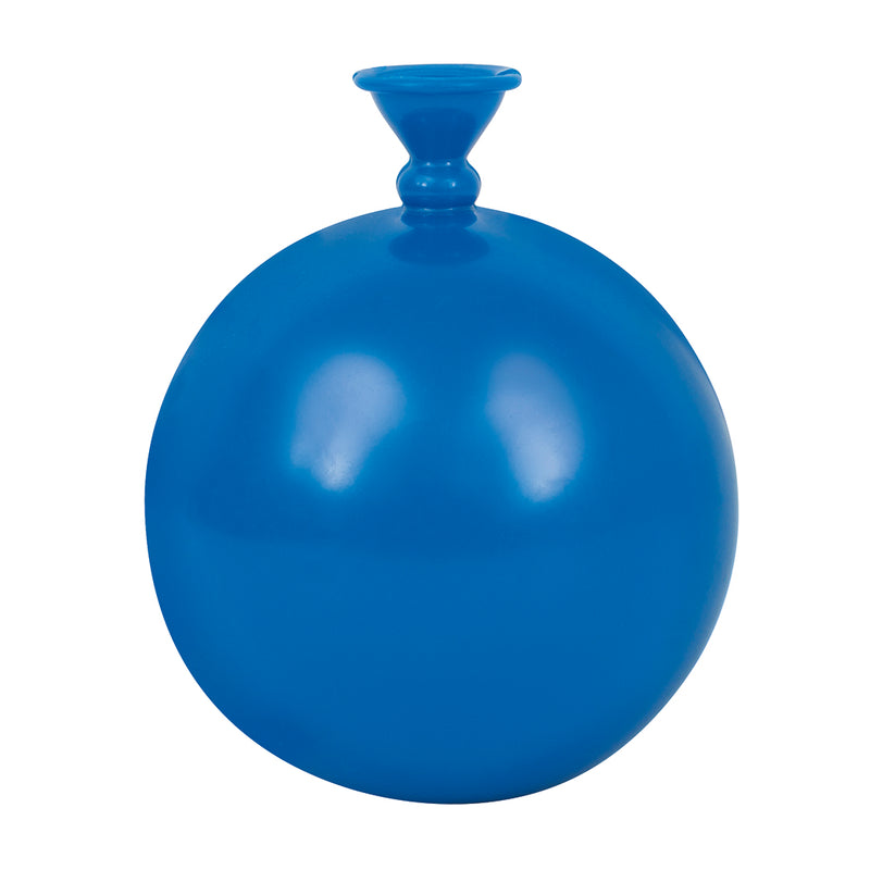Matte Blue Sphere Balloon Weight