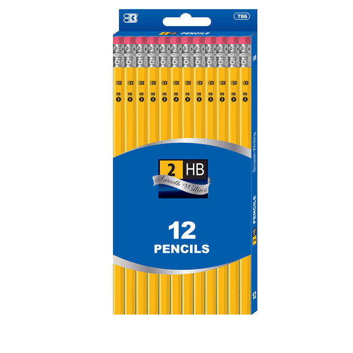 Yellow Pencil 12 Pack