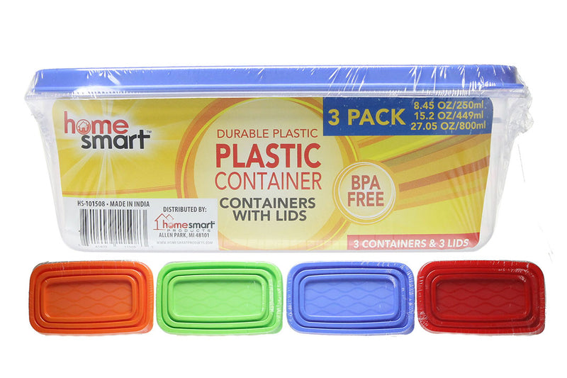 Plastic Rectangle Container