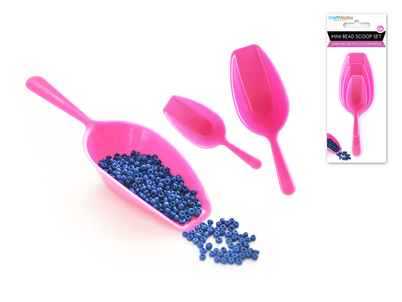 Beading Jewelry Tool Scoop It Mini Bead Scoop Set