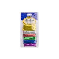 Bazic Primary Color Glitter Pack