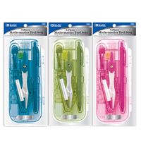 Bazic Bright Color Math Tools Set