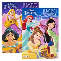 Disney Princess Jumbo Coloring And Activity Book