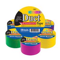 Bazic Assorted Fluorescent Colored Duct Tape