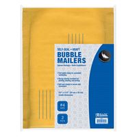 Bazic Self Seal Bubble Mailers 2 Pack