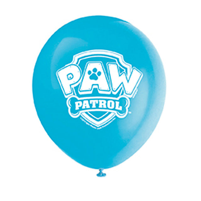 Paw Patrol Latex Printed 2 Sided Balloons