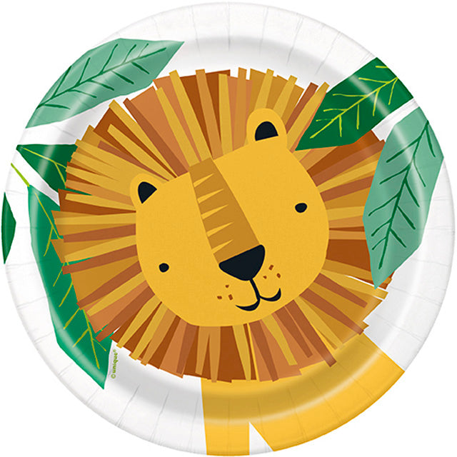 Animal Safari Plates Small