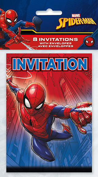 Spiderman Invite